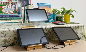 英語スクールReachOut（リーチアウト）のタブレット学習